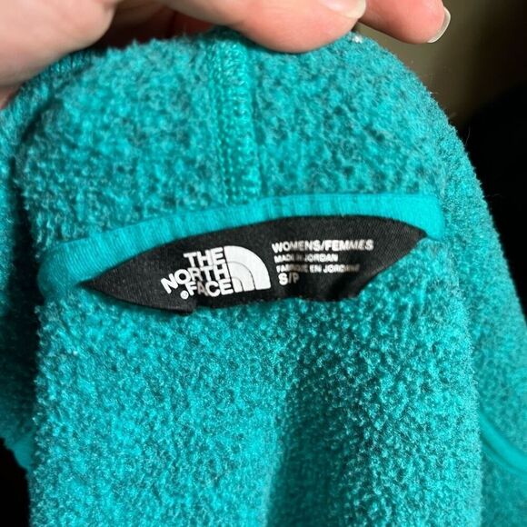 The North Face Women's Crescent Full Zip Jacket Green/Blue Size Small - Picture 4 of 5